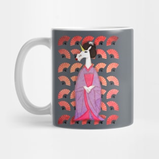 Unicorn Geisha Mug